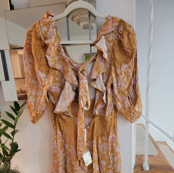 Free people mini Dress,size10 - Picture 2 of 5